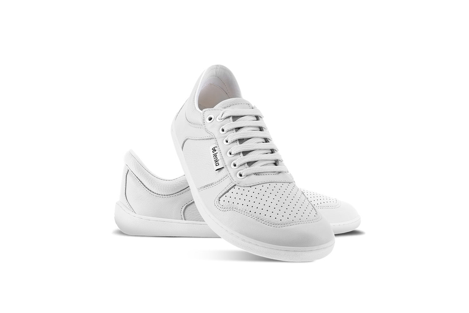 Barefoot Sneakers for Women - Be Lenka Champ 3.0 Minimalist White Running Shoes | Lightweight & Flexible for Gym, Yoga & Everyday Wear