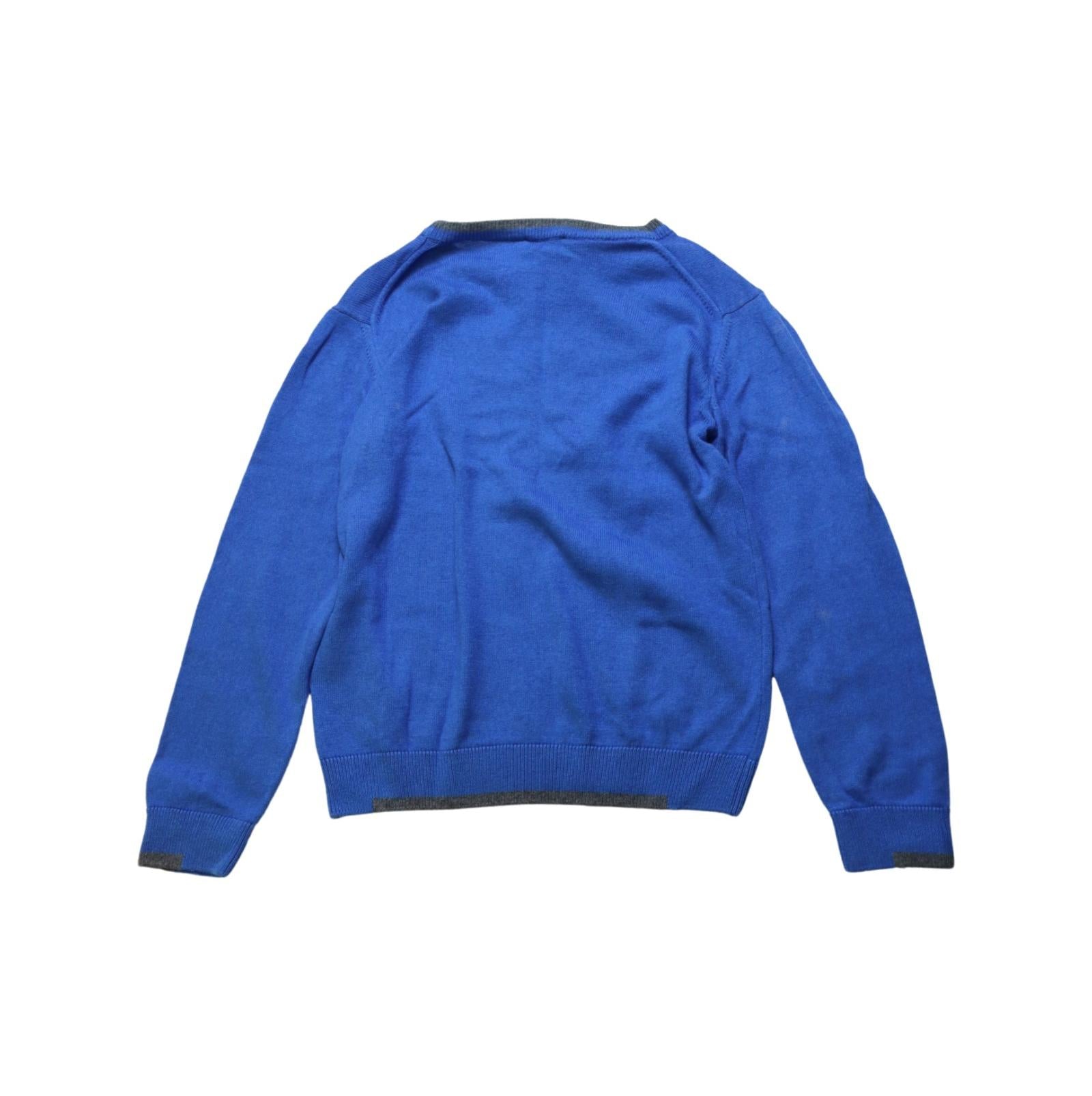 Armani Knit Sweater for Boys 6T - Premium Cotton Winter Pullover - Cozy & Stylish for School, Holidays & Family Outings