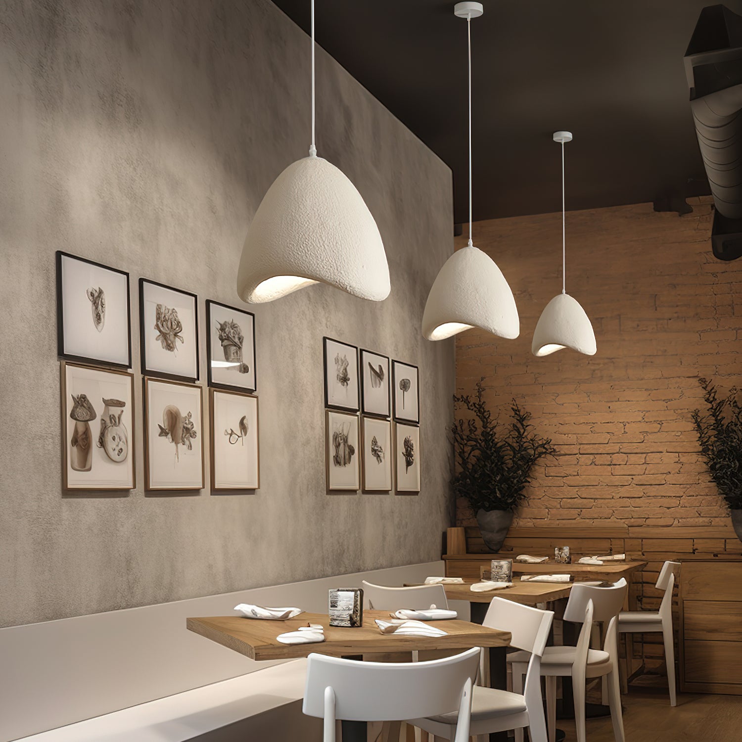 Modern Arrow Pendant Light Fixture - Sleek Industrial Ceiling Lighting for Kitchen, Dining Room & Bedroom