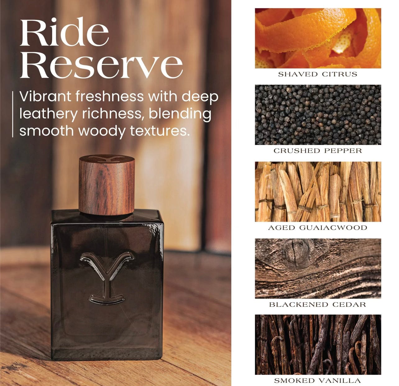 Yellowstone Ride Reserve Men's Cologne - Premium Long-Lasting Fragrance for Everyday Wear & Special Occasions