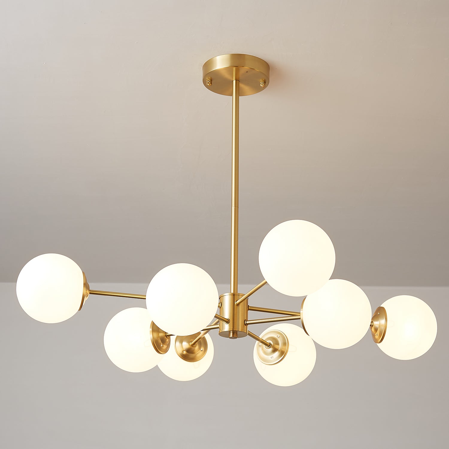 Elysium Crystal Chandelier - Elegant Modern Ceiling Light Fixture for Dining Room, Living Room & Bedroom Decor | Perfect for Home, Wedding & Event Lighting