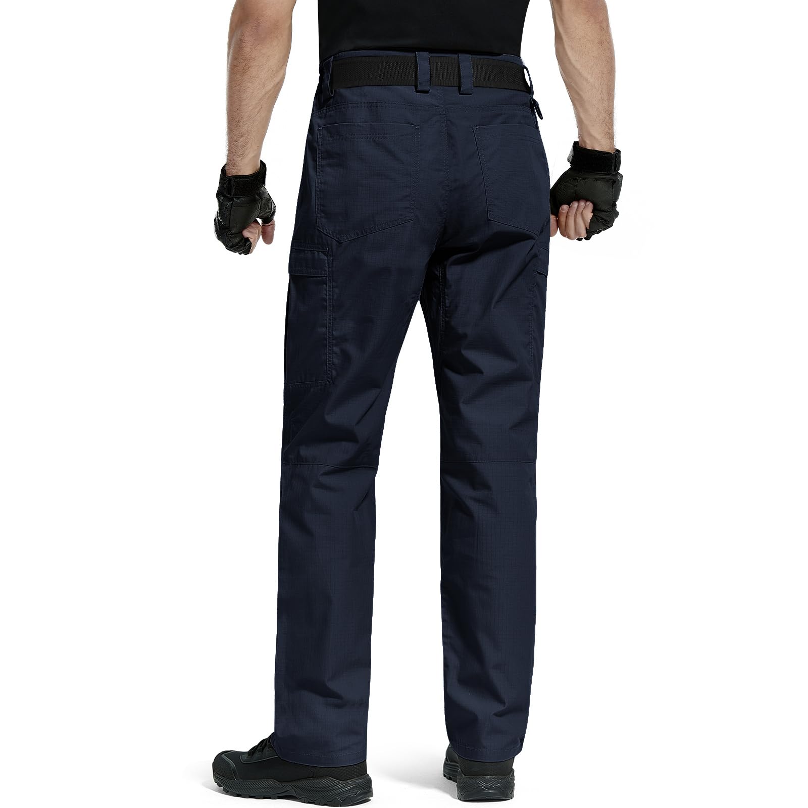 FREE SOLDIER Men's Tactical Cargo Pants - Water Resistant Ripstop Work Pants for Outdoor Hiking, Camping & Everyday Wear - Lightweight Durable Men's Pants for Adventure & Work