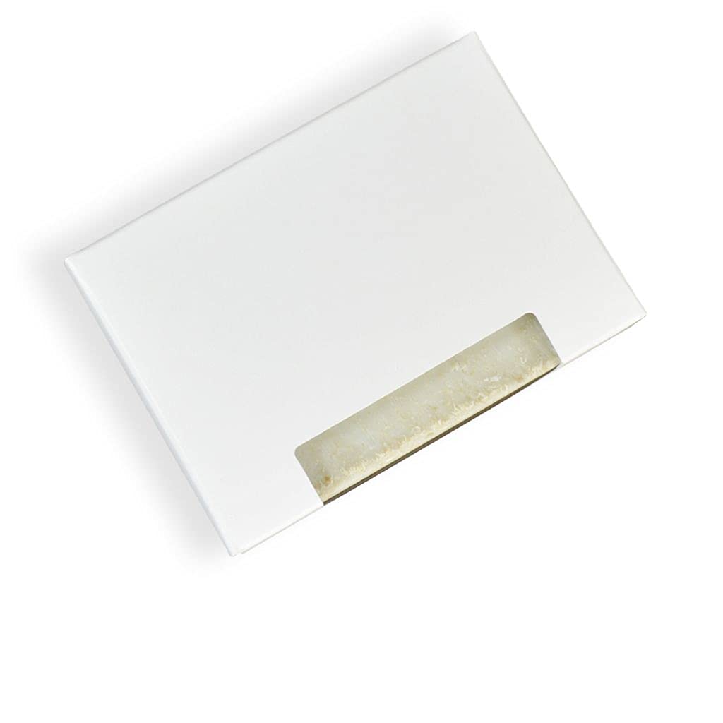 1,000 White Top Window Soap Boxes for Homemade Soap Packaging | Eco-Friendly 100% Recycled Materials | Made in USA | Perfect for Handmade Soap, Wedding Favors & Craft Shows (Case of 1,000)