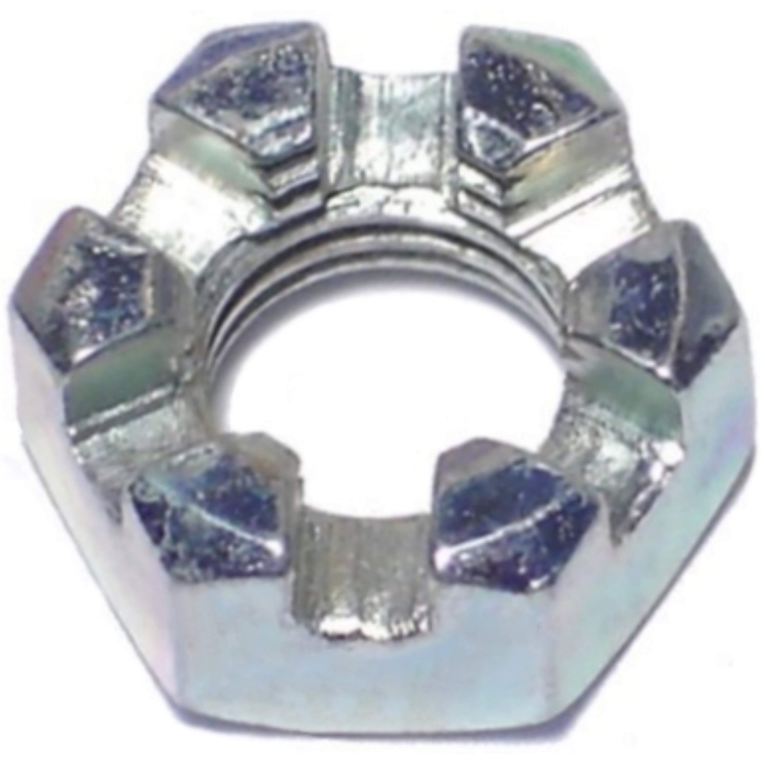 Castle Hex Nuts 5/16-24 Inch (16-Piece Set) - Stainless Steel Locking Nuts for Automotive, Machinery & DIY Projects