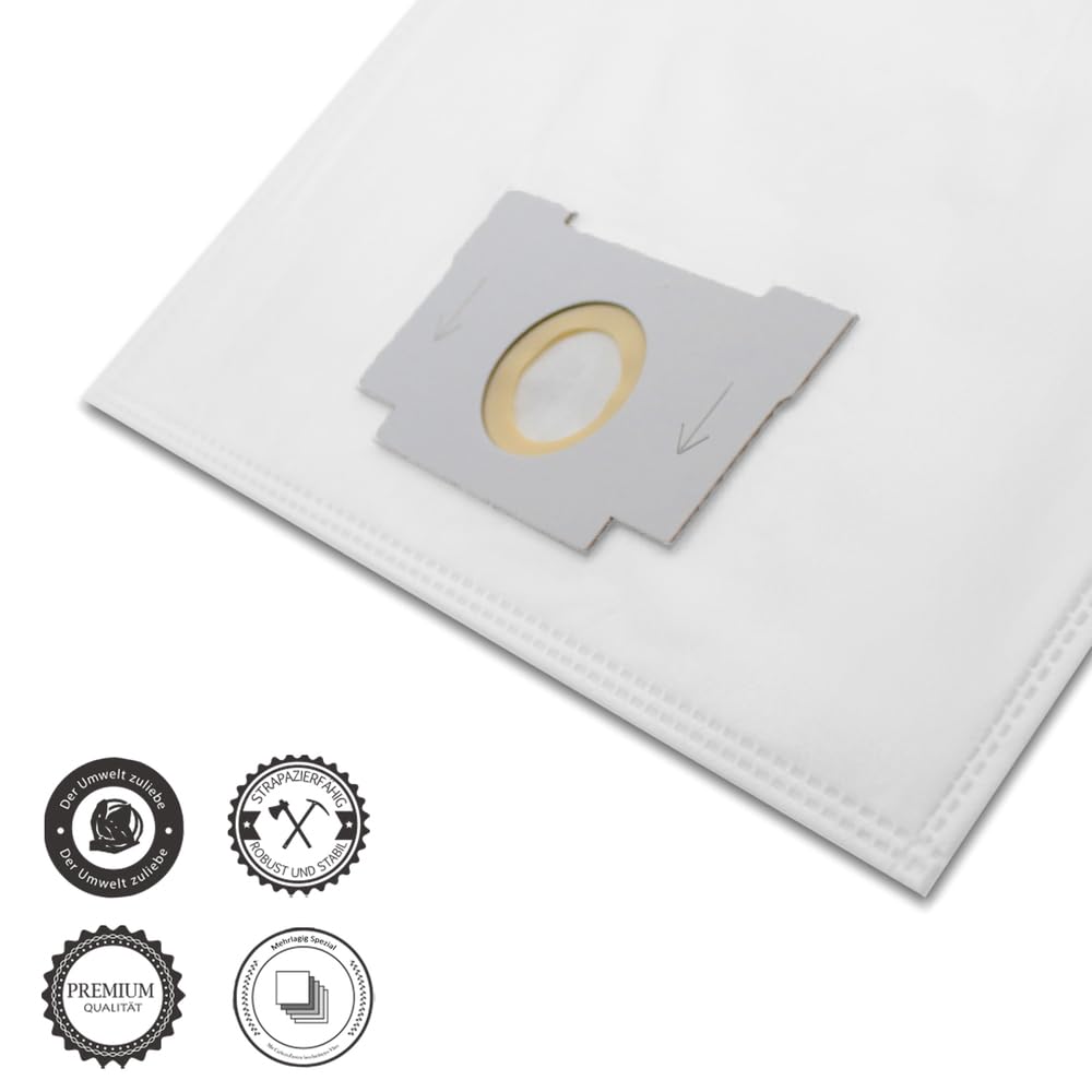 Omega APART SUPER POWER Vacuum Cleaner Replacement Bags - 40 Pack | Compatible with Various Models | Ideal for Home Cleaning & Pet Hair Removal