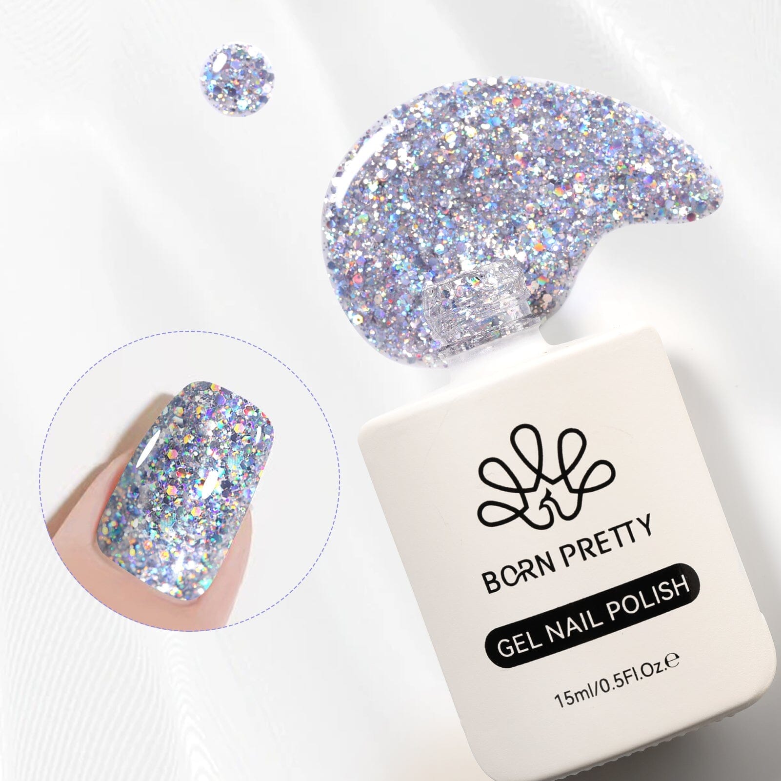 Hema Free Color Gel Polish #22 - 15ml Soak Off UV LED Nail Polish for Salon & Home Manicure - Long Lasting & Chip Resistant Nail Art Design