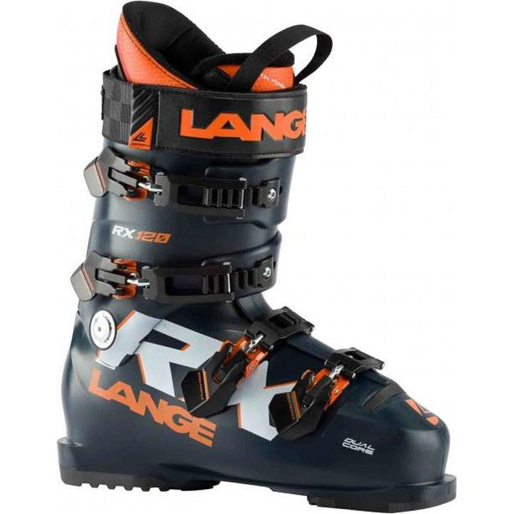 Lange RX 120 Ski Boots 2021 - Men's Alpine Ski Boots for All-Mountain Performance - Perfect for Downhill Skiing & Freeride Adventures