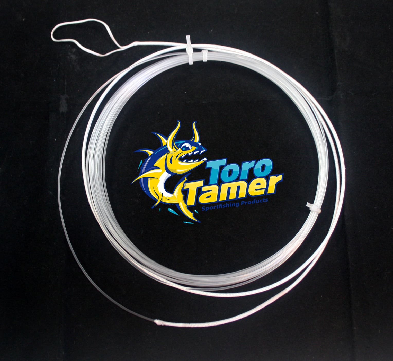 **Toro Tamer Fluorocarbon Wind-On Fishing Leaders - 25ft (7.6m) - High-Strength Saltwater & Freshwater Leaders for Offshore & Inshore Fishing**    *(Perfect for Trolling, Bottom Fishing, and Big Game Angling)*