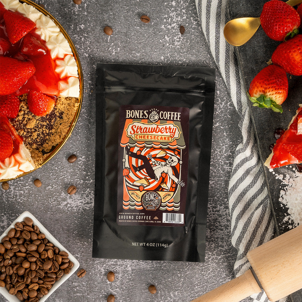 Delicious Strawberry Cheesecake - 4oz Gourmet Dessert for Parties, Gifts & Special Occasions