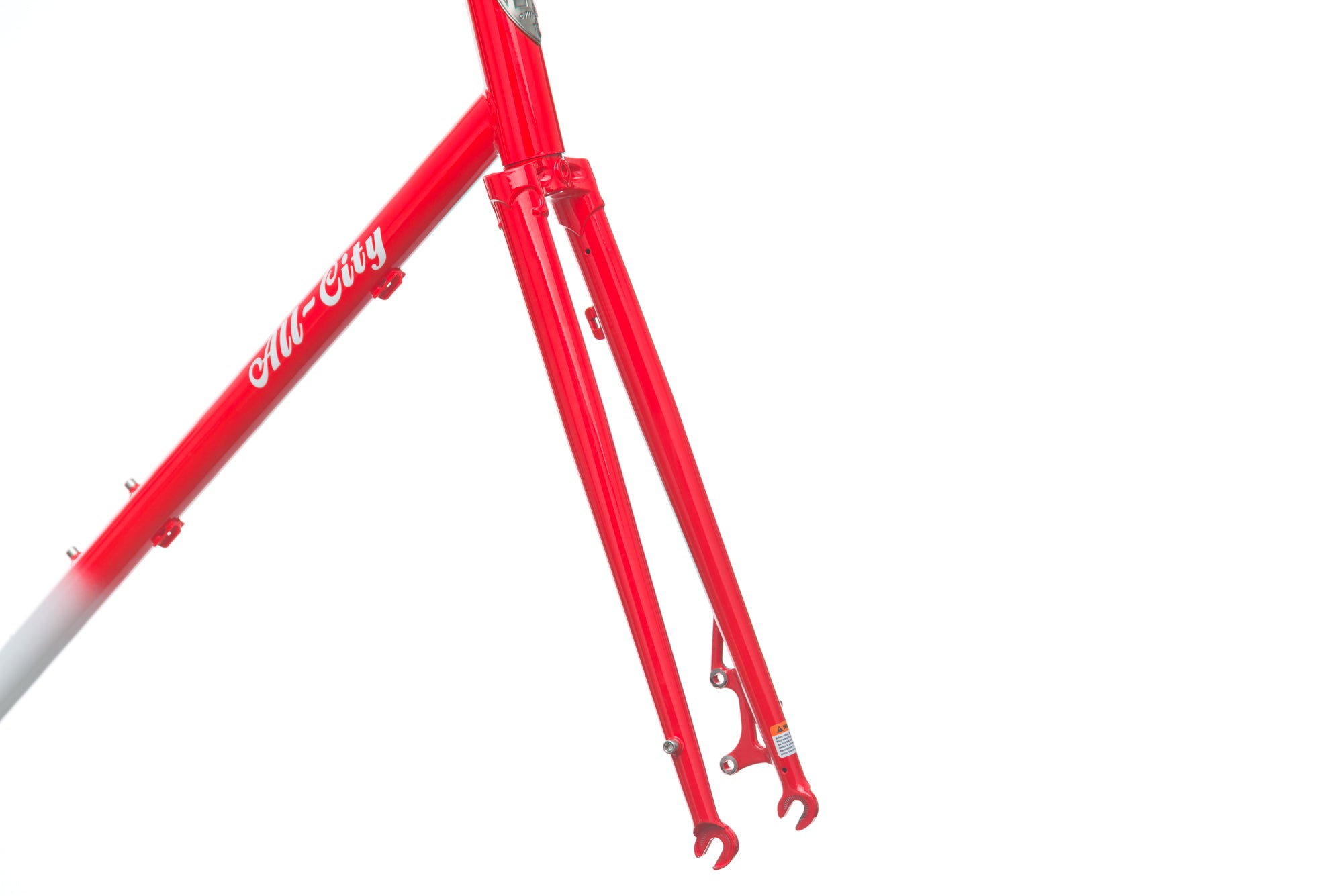 All City Macho Man Disc 58cm Frameset 2017 - Lightweight Steel Bike Frame for Urban Commuting & Adventure Cycling