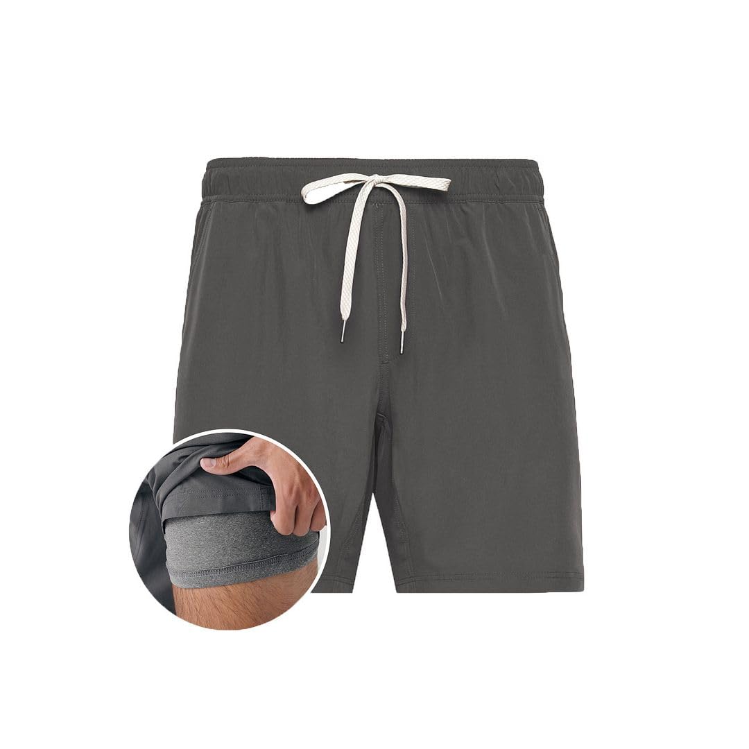 True Classic Quick Dry Active Men's Shorts - Premium Athletic Workout & Running Shorts for Men | Gym, Jogging, and Casual Wear