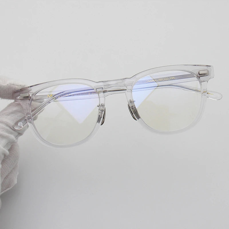 Stylish Black Acetate Square Full Rim Eyeglasses for Women - Perfect for Work, Reading & Fashion Accessories | Model 14242
