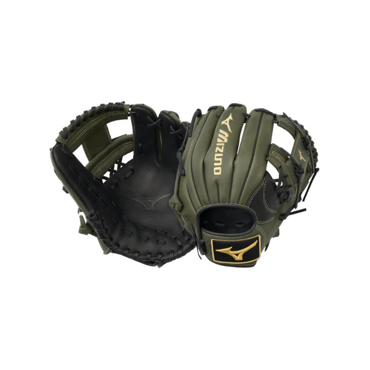 Mizuno GMVP1154P4 MVP Prime 11.5 Inch Infielder Baseball Glove - Professional Quality Leather Mitt for Baseball Players, Ideal for Infield Defense & Fast-Pitch Games