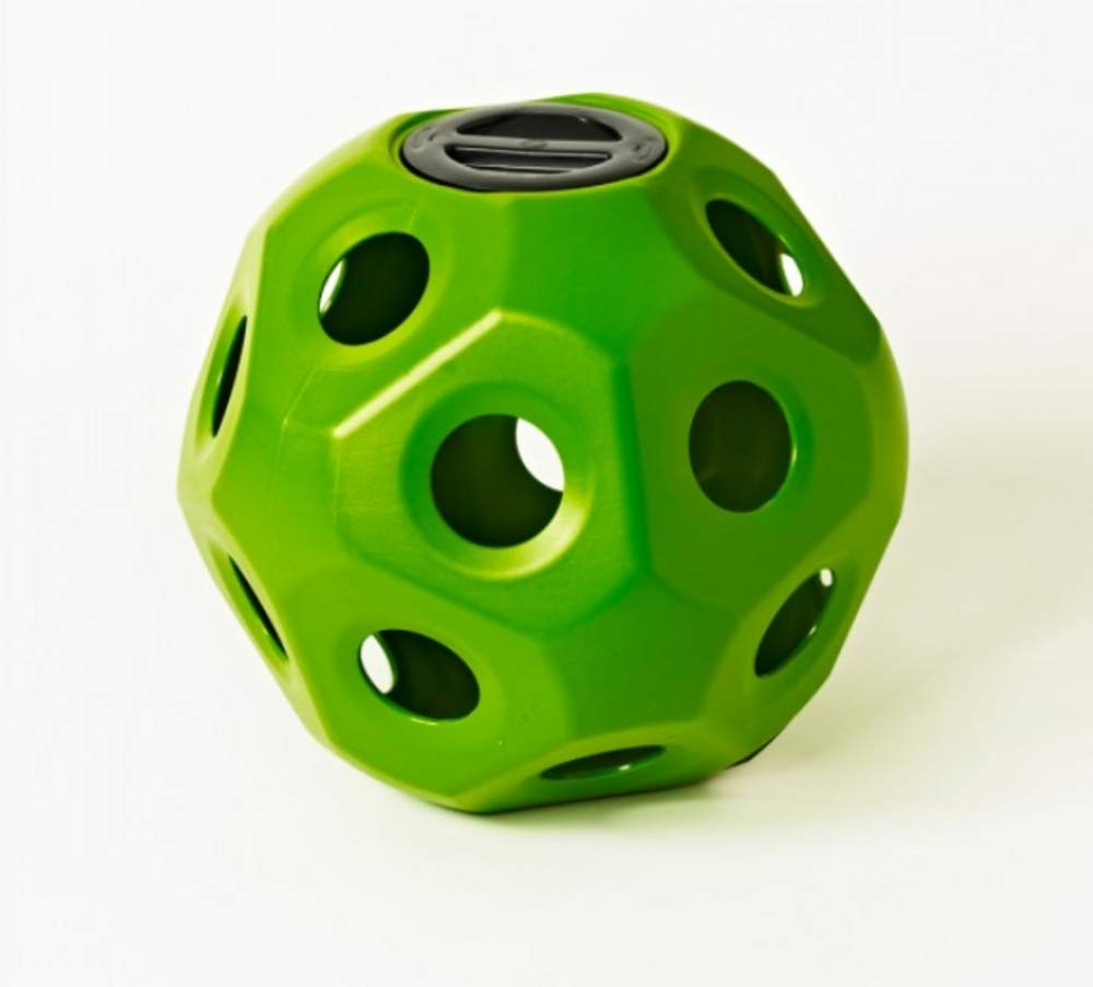 Slow Feed Hay Ball Large - Durable Horse Hay Feeder for Extended Grazing - Perfect for Stalls, Pastures & Trail Riding