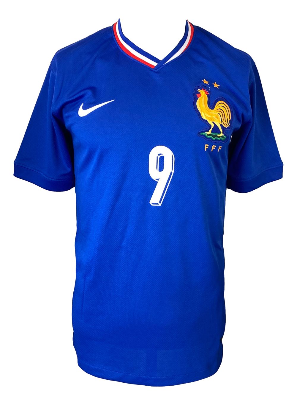 Olivier Giroud Autographed France National Team Nike Soccer Jersey - Authentic Signed Football Shirt for Fans & Collectors - Perfect for Sports Memorabilia, Gifts & Home Decor