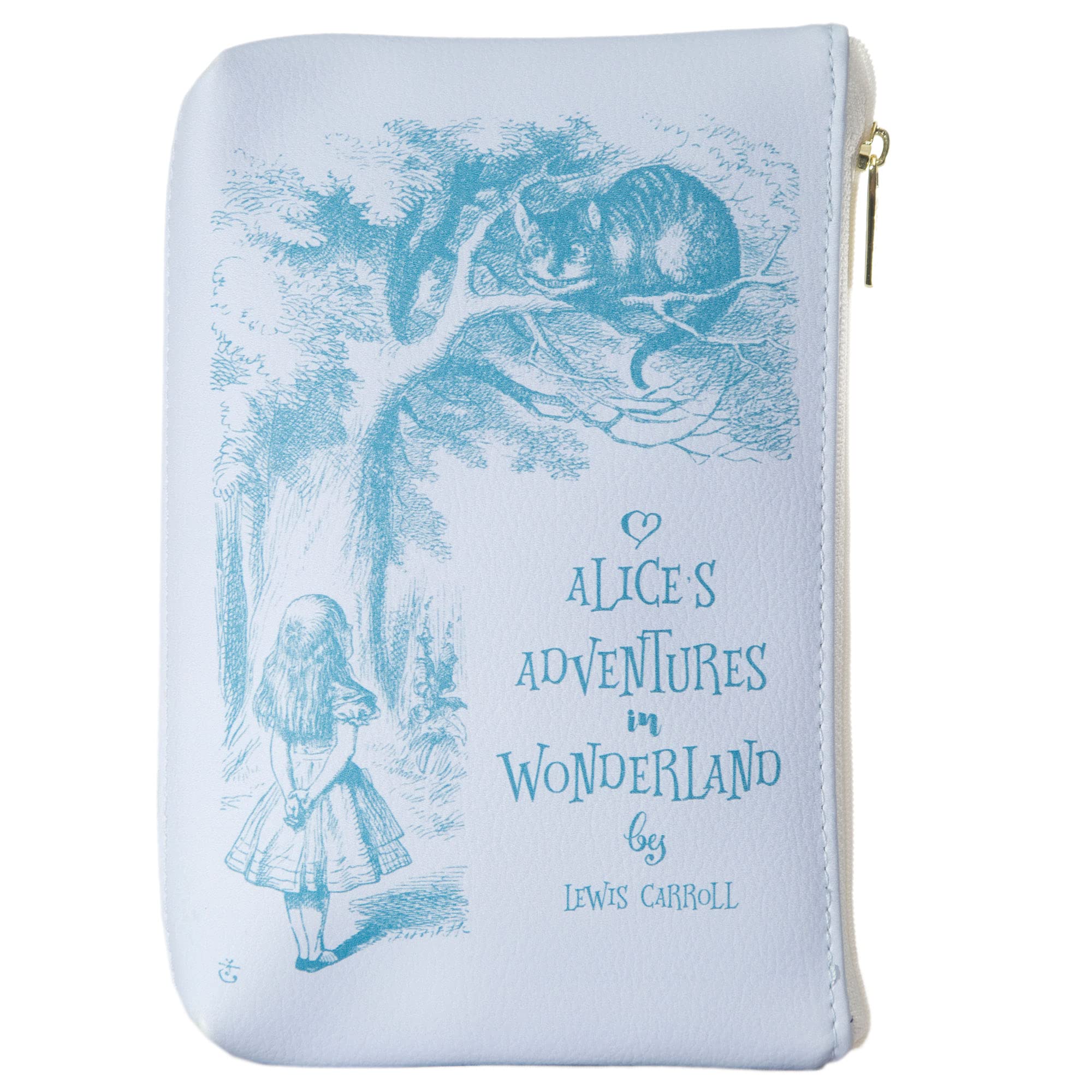 Book Lovers' Themed Pouch Clutch - Stylish Makeup & Toiletry Bag for Women | Perfect for Travel, Reading Events & Book Club Gatherings