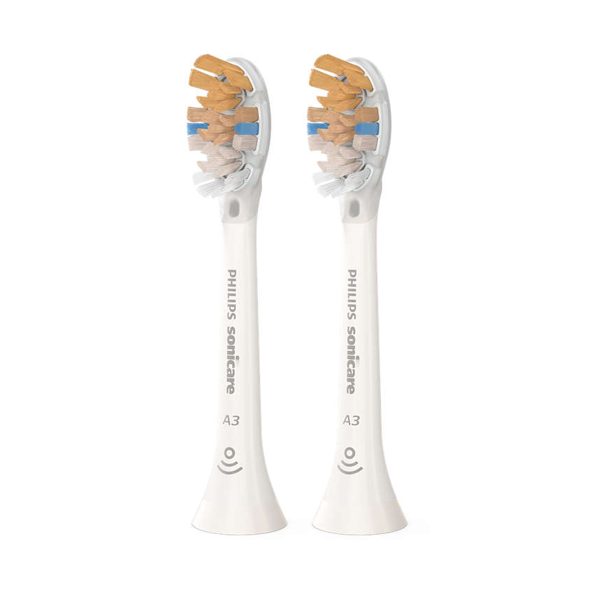 HX9092/67 Standard Sonic Toothbrush Heads Replacement - Compatible with Philips Sonicare - Soft Bristles for Gentle Cleaning - Perfect for Daily Oral Care & Travel