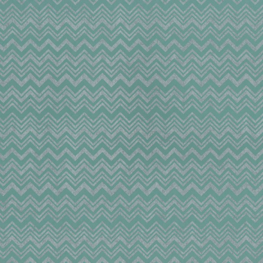 Missoni 2 Green Chevron Non-Woven Wallpaper - Premium Large Roll for Living Room & Bedroom Decor | JF Wallpaper Collection