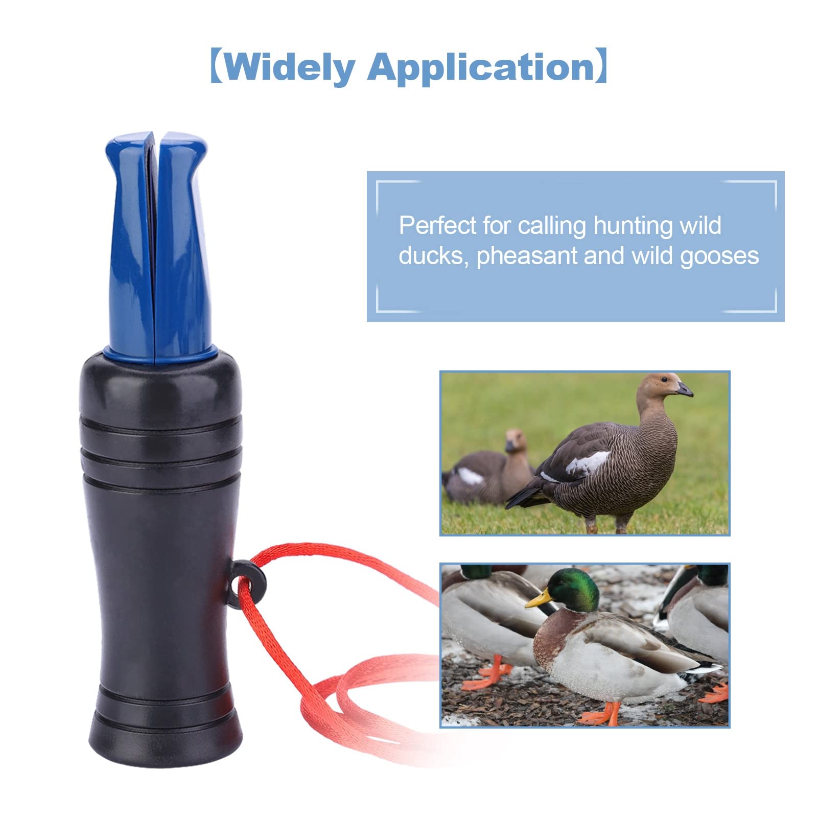 Duck Call Whistle - Professional Waterfowl Hunting Decoy for Ducks & Geese - High-Quality Outdoor Hunting Accessory for Wildfowl Hunters | Perfect for Hunting, Training, and Outdoor Adventures