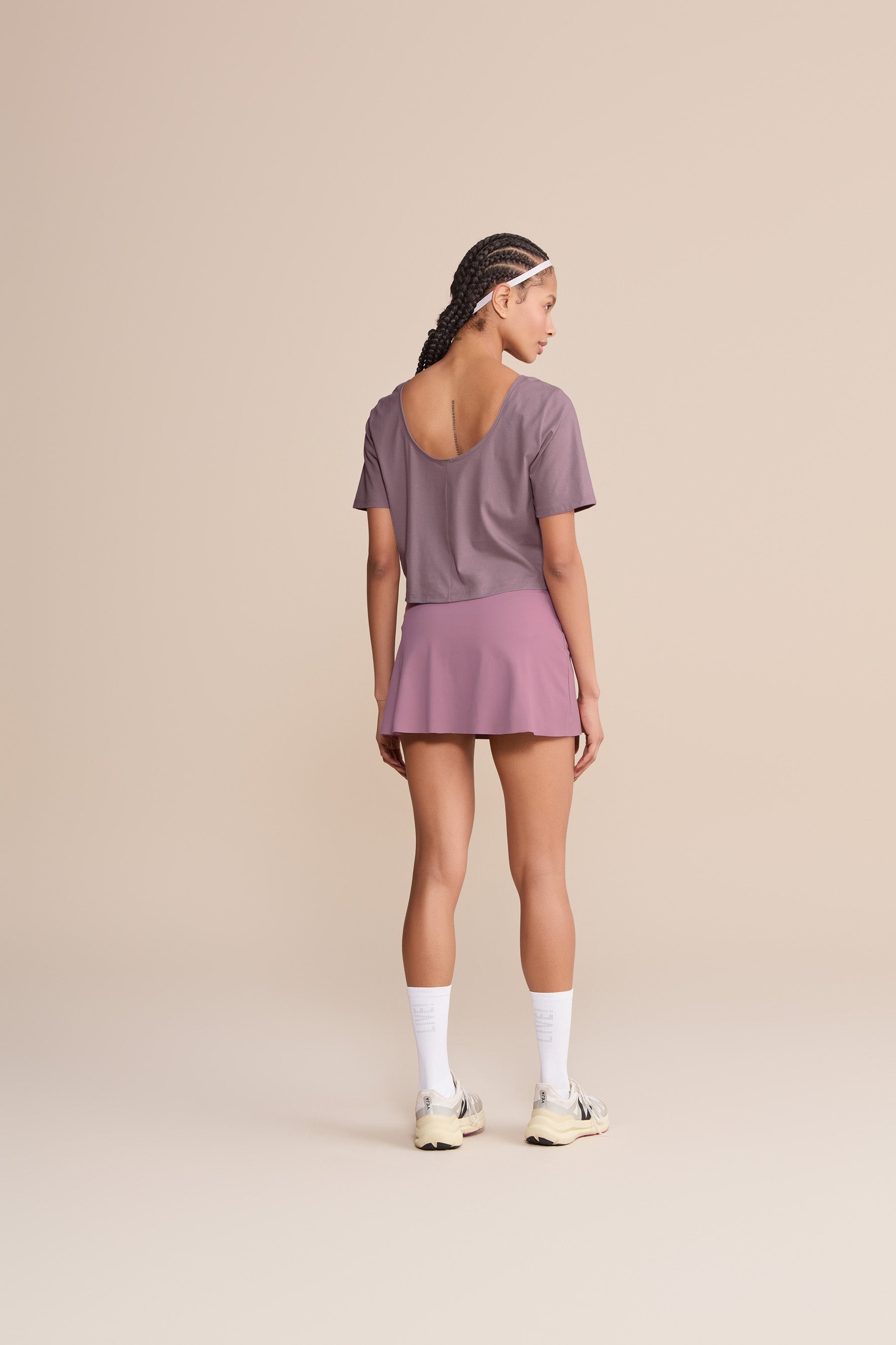 Nature Knit Cropped T-Shirt for Women | Soft & Comfortable Summer Top | Perfect for Casual Outfits, Beach Wear & Street Style
