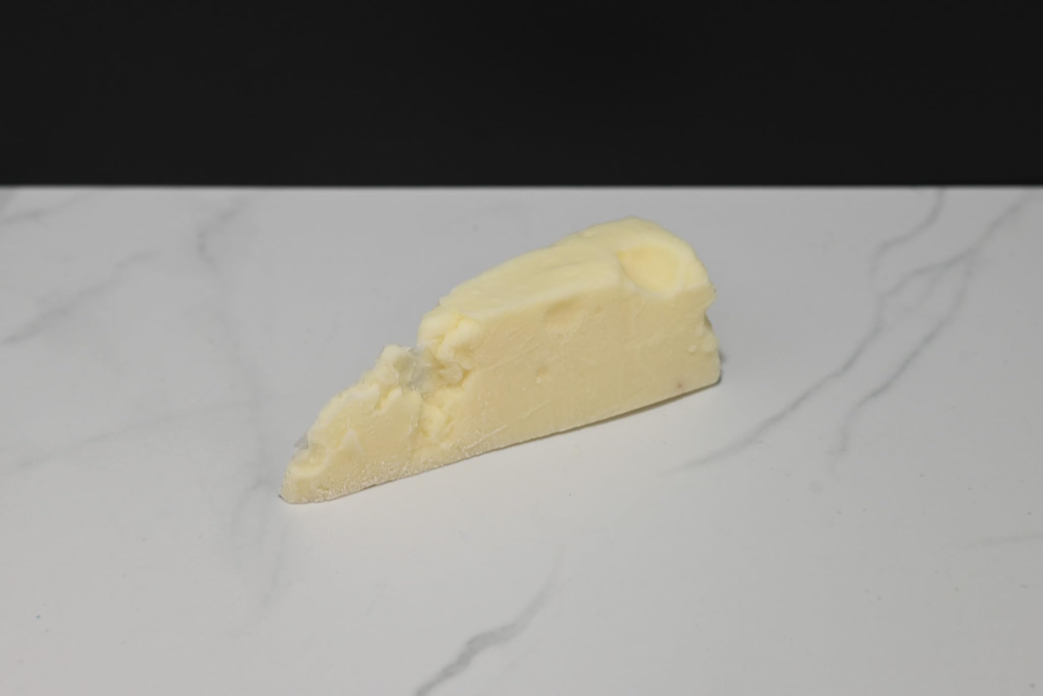 Realistic Fake Swiss Cheese Wedge Prop - Perfect for Photography, Movie Sets, and Home Decor | High-Quality Replica Cheese for Visual Effects & Display