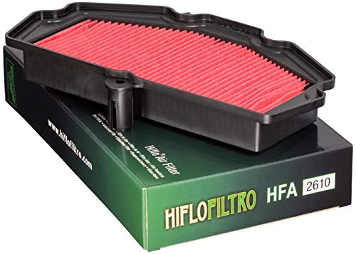 HIFLO HFA2610 High Performance Air Filter Replacement for 2017 Kawasaki EN 650 Vulcan S - Improves Engine Airflow & Motorcycle Performance