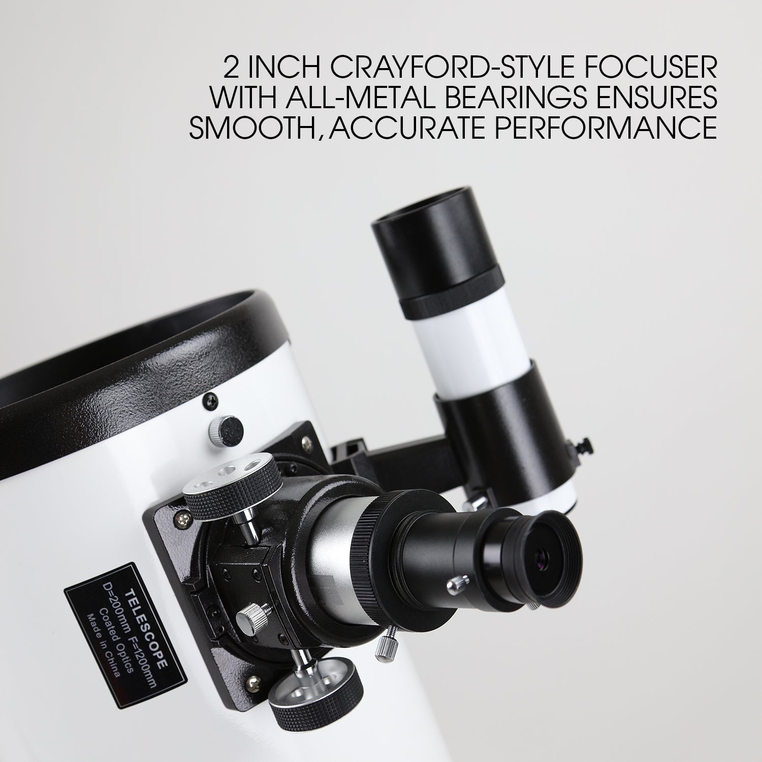Sky Watcher Classic 200P Dobsonian Telescope - 8 Inch Aperture for Stargazing & Astronomy Beginners | Perfect for Backyard Observation & Deep Space Viewing