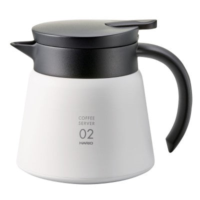 Hario Vacuum Insulated Stainless Steel Coffee Server 600ml - Perfect for Pour Over, Iced Coffee & Tea Brewing at Home or Cafe