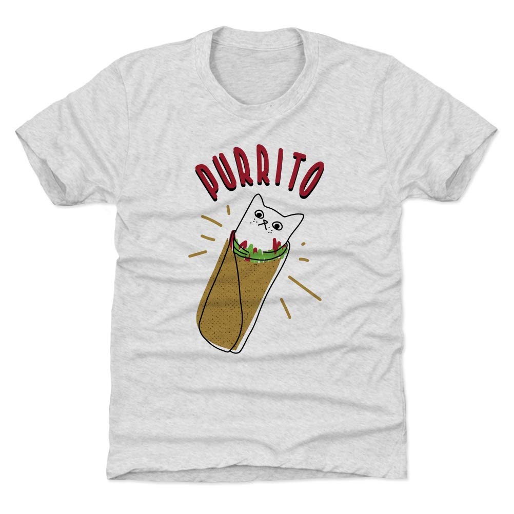 Purrito Cat Punny Kids T-Shirt - Funny Cat Lover Tee for Boys & Girls - Perfect for School, Playdates & Cat-Themed Parties