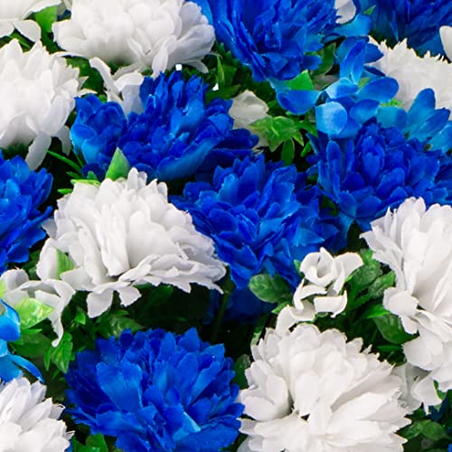 Blue White