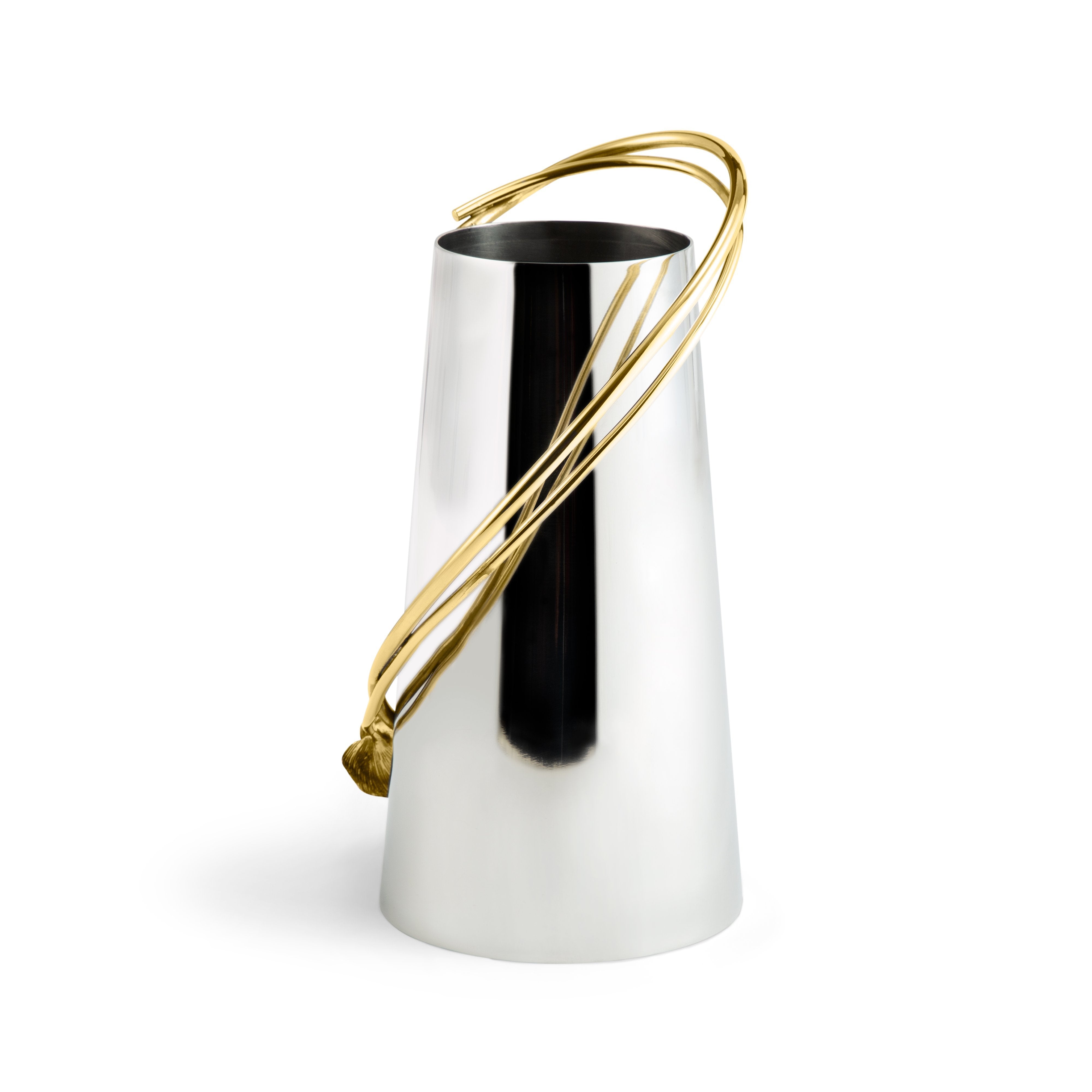 Elegant Calla Lily Vase - Modern Glass Flower Vase for Home Decor, Wedding Centerpieces & Office Desk Decorations
