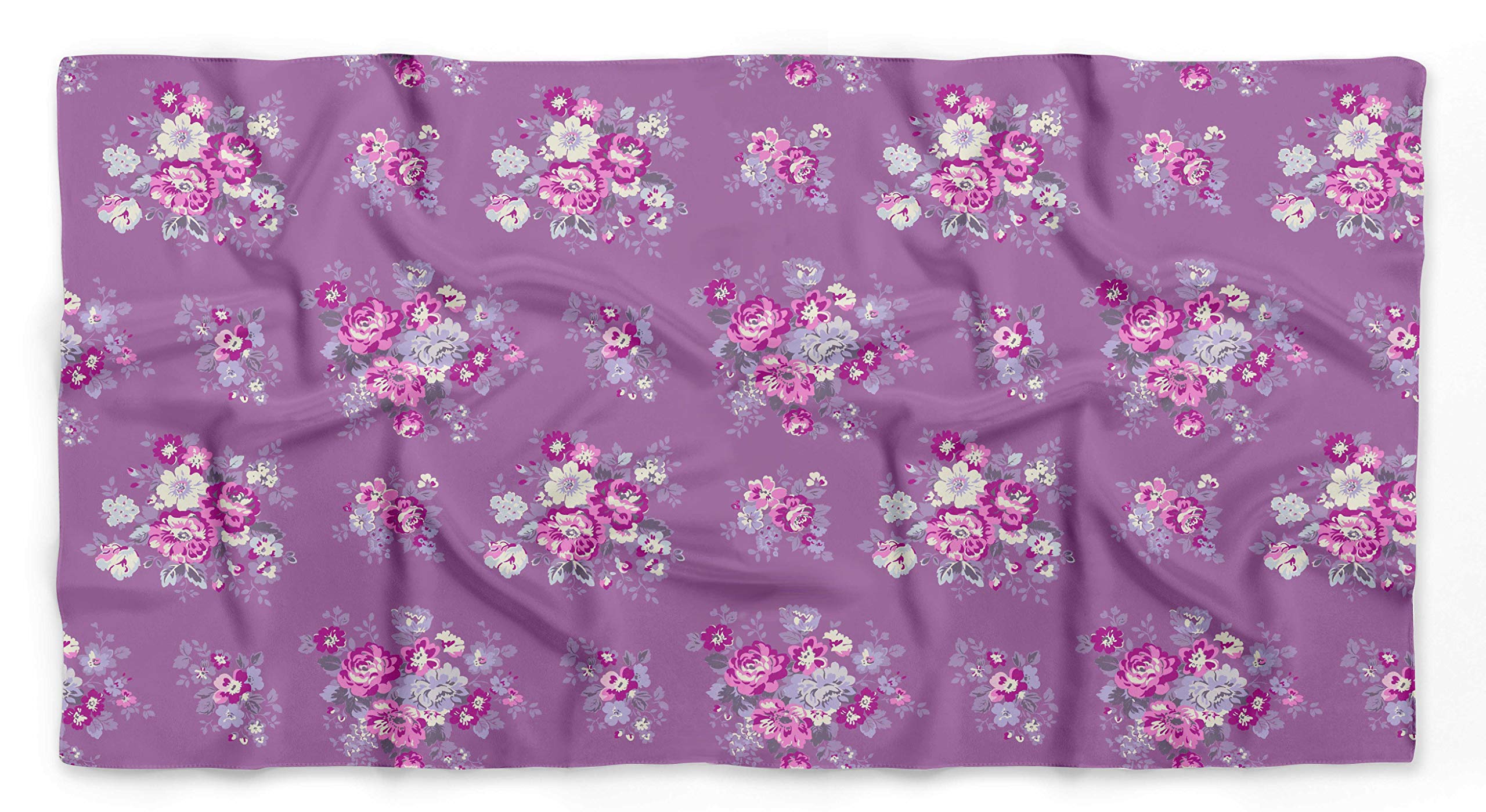 Bimba Printed Pure Silk Scarf for Women - Versatile Hair Wrap, Neck Scarf & Headband Accessory - Perfect for Office, Travel and Special Occasions