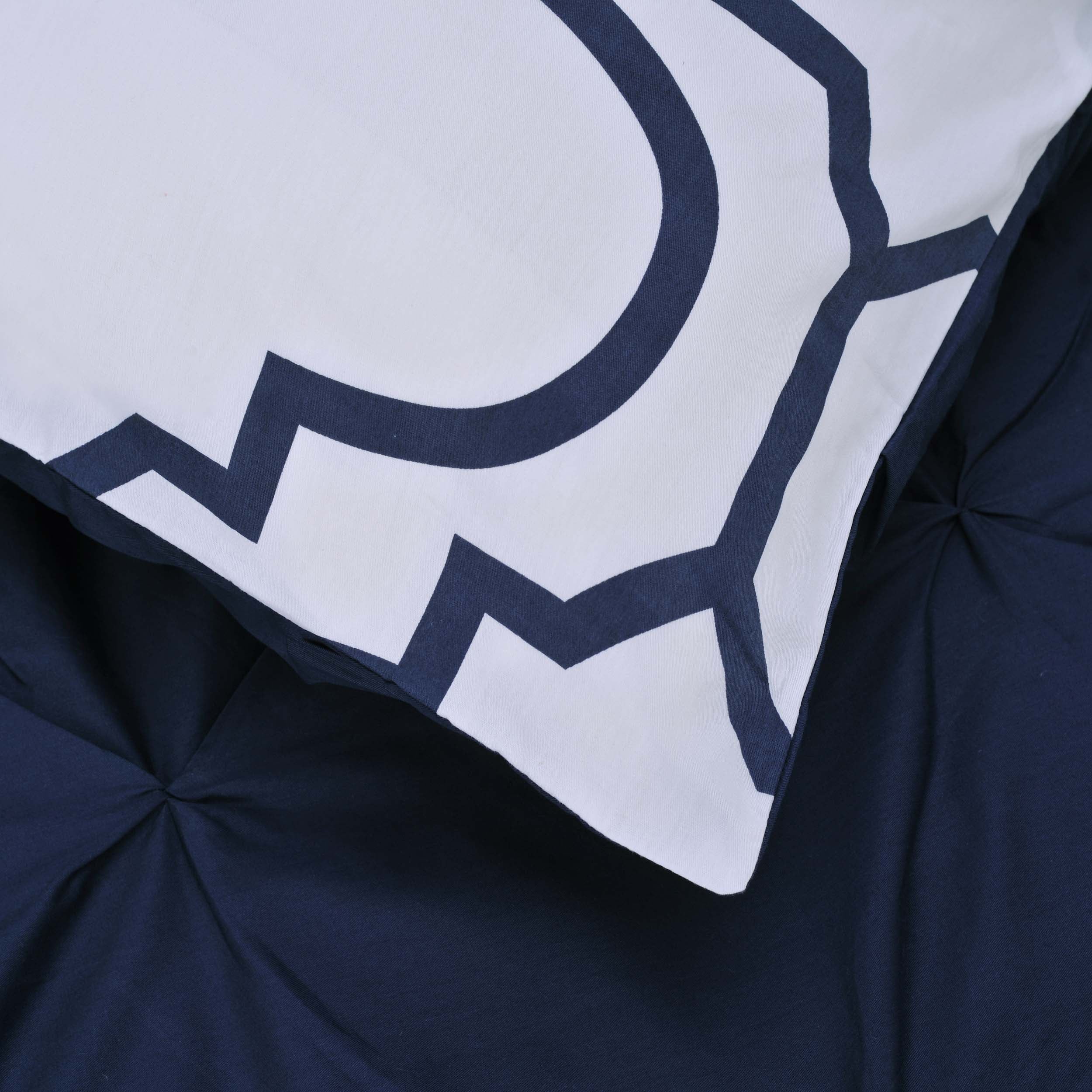 Premium Valencia Cotton Duvet Cover & Pillow Sham Set - Soft 100% Cotton Bedding Set, Breathable & Hypoallergenic - Perfect for Master Bedroom, Guest Room & Luxury Hotels