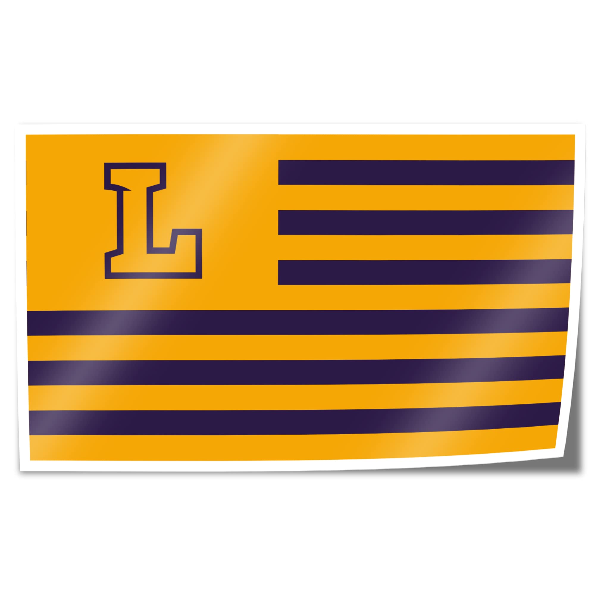 Lipscomb University Bisons Vinyl Decal Stickers - Waterproof Laptop, Water Bottle, Car, Scrapbook Decor - Perfect for College Students, Alumni, and Fans - Show Your School Spirit at Home, Office, or Game Day