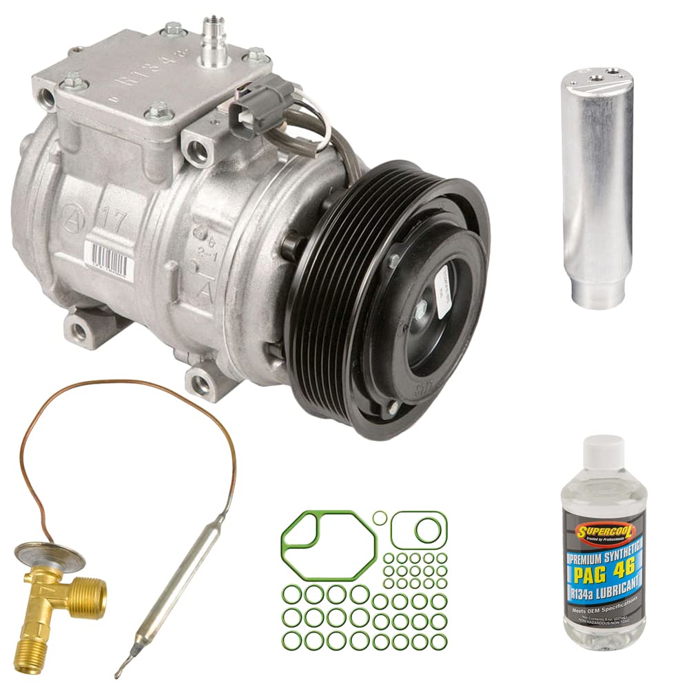 Land Rover Discovery OEM AC Compressor with A/C Repair Kit 60-81310RN - New Genuine Replacement Part | Perfect for AC System Repair & Maintenance | BuyAutoParts
