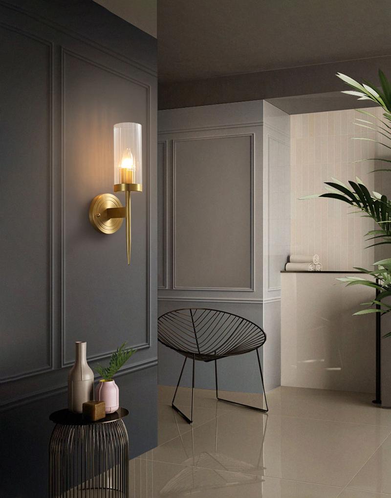 Alouette Modern Wall Light - Elegant Indoor/Outdoor Sconce for Living Room, Bedroom, or Patio Lighting
