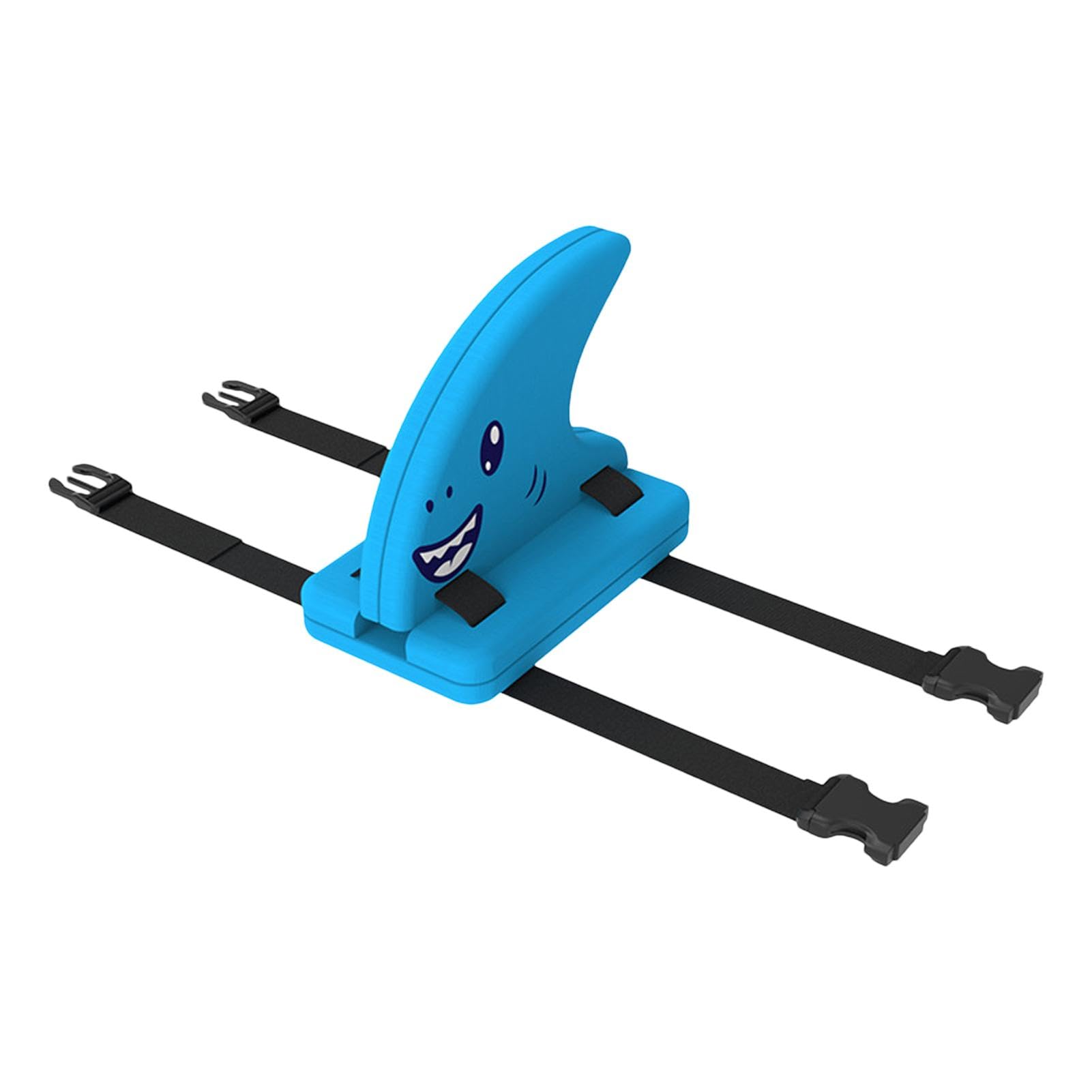 **Shark Fin Swim Trainer for Kids - Adjustable Safety Float with Belt | Wearable Swimming Aid for Pool, Beach & Water Safety | Blue Swim Float for Beginners & Toddlers**