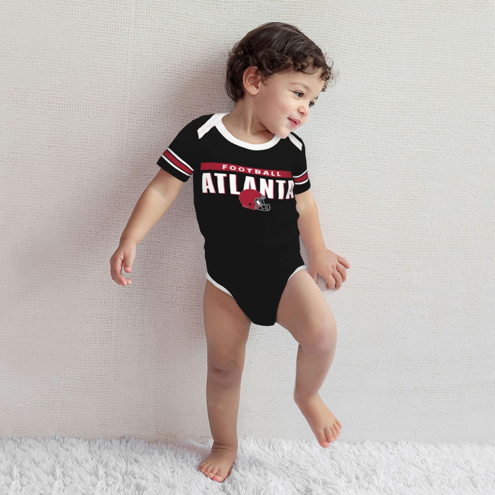 Custom Baby Clothes - 100% Cotton Personalized Baby Suit with Name & Number - Perfect for Newborn Gifts, Christening, Birthday Parties & Photo Shoots