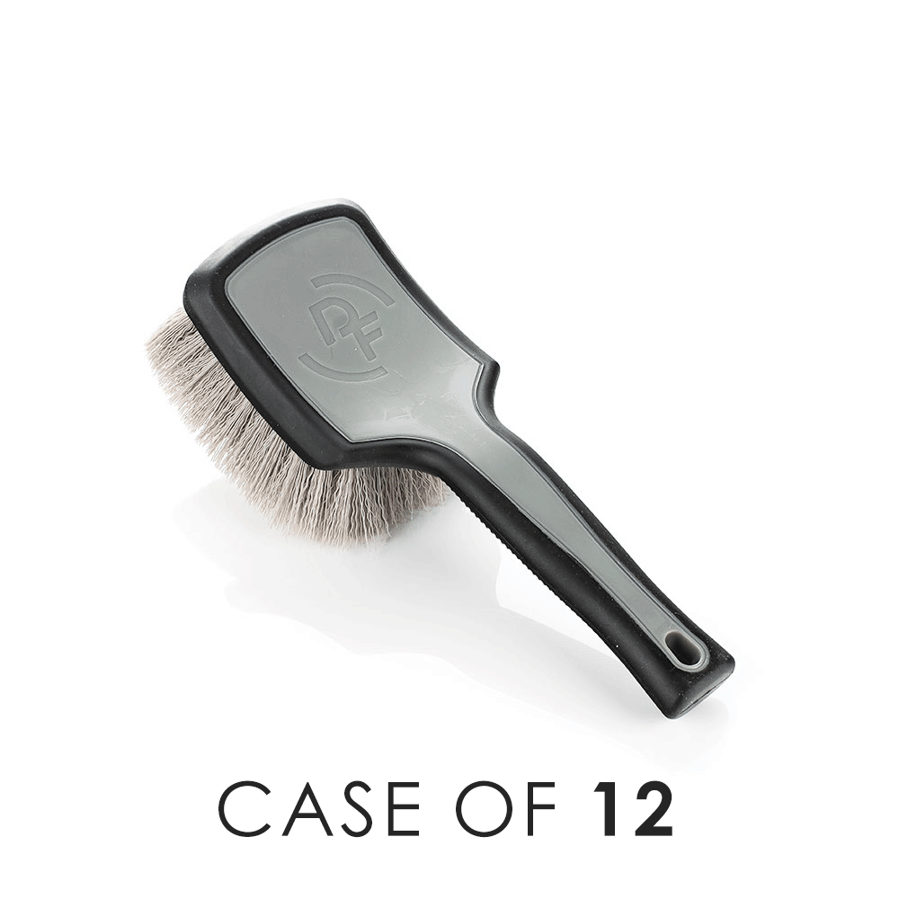 ProGrip Heavy Duty Tire Brush with Case - Premium Car Wheel Cleaning Tool for Auto Detailing & Maintenance - Perfect for Cars, Trucks, SUVs & Motorcycles
