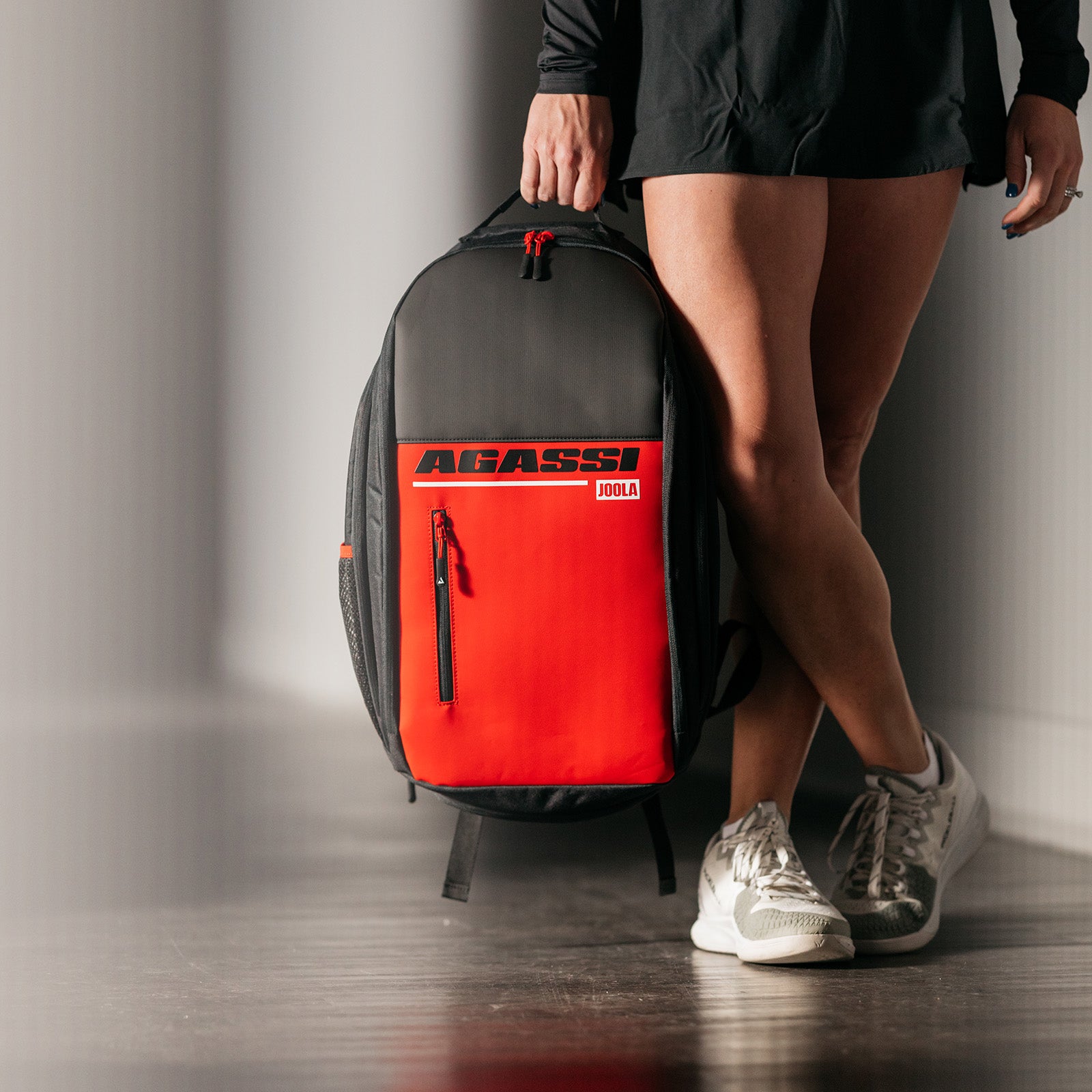 JOOLA Agassi Vision II Table Tennis Backpack - Durable & Spacious for Paddles, Balls & Gear | Perfect for Tournaments & Training