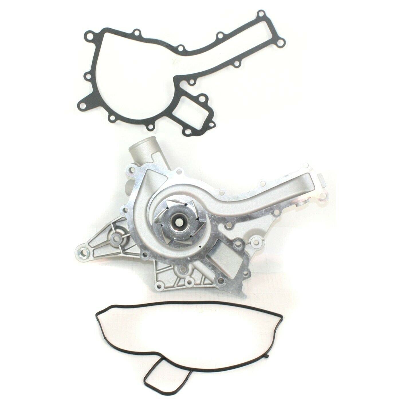 TOTMOX Water Pump with Gaskets Compatible with 1998-2008 Chrysler Mercedes-Benz - Replacement Part for Engine Cooling System