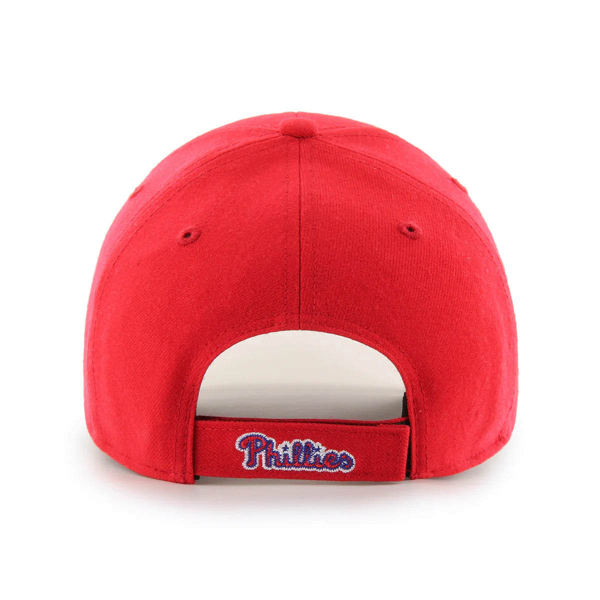 47 Brand Philadelphia Phillies MVP Wool Hat - Red | Official MLB Baseball Cap for Men & Women | Perfect for Games, Tailgating & Fan Gear Collection