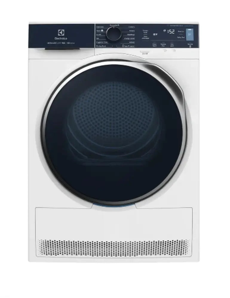 Electrolux EDH903R9WB 9kg UltimateCare 900 Heat Pump Dryer with 3D Sense Technology - Energy Efficient Laundry Solution for Homes & Apartments | Perfect for Large Families & Eco-Friendly Drying