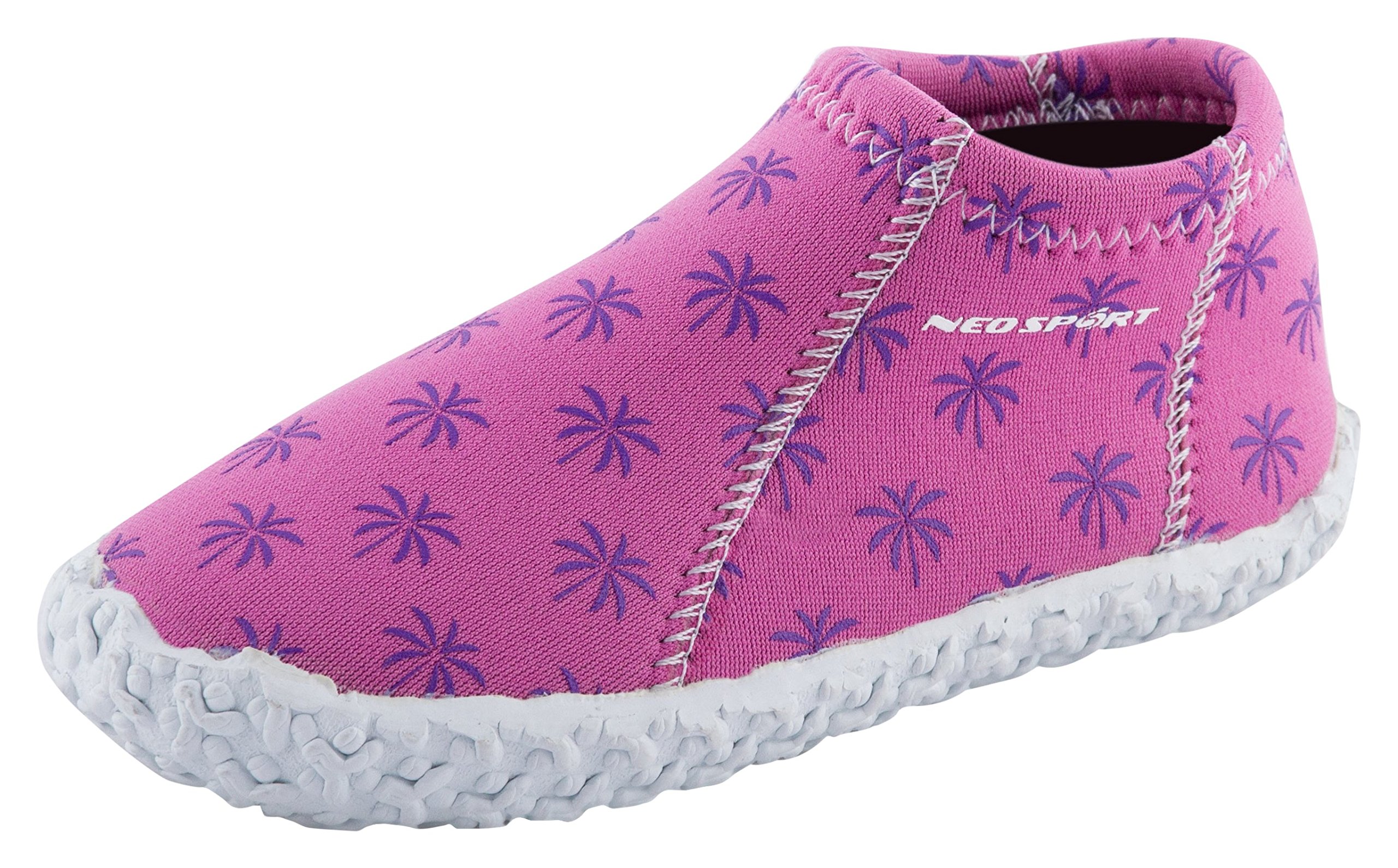 NeoSport Kids' Water Shoes & Deck Shoes - Non-Slip Quick-Dry Aqua Socks for Beach, Pool, Boating & Outdoor Activities