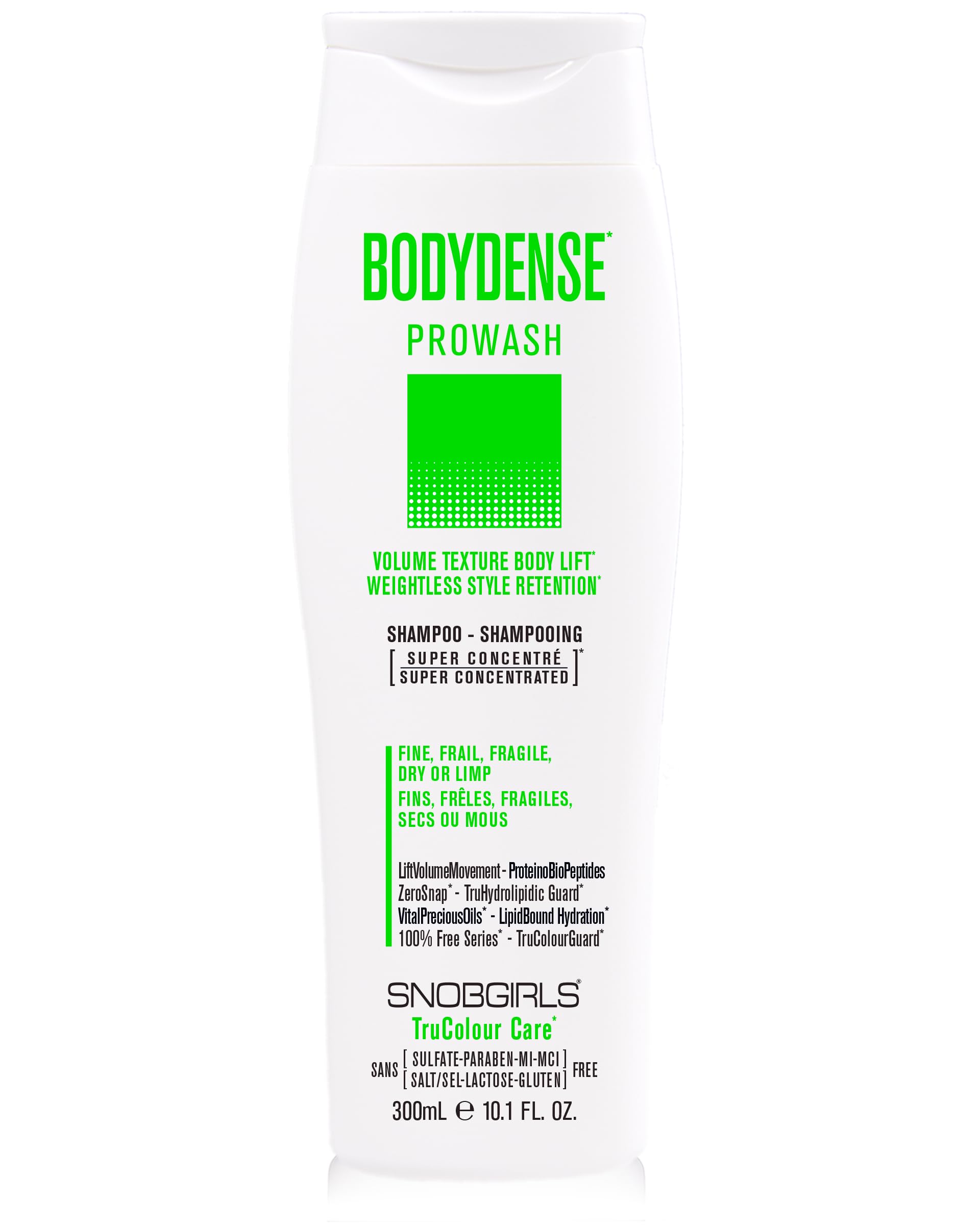 BODYDENSE Plumping & Hydrating Volumizing Shampoo, Conditioner & Biotin Hair Oil Set for Fine Hair - Hair Growth Serum for Volume, Texture & Body Lift - Perfect for Daily Hair Care & Styling