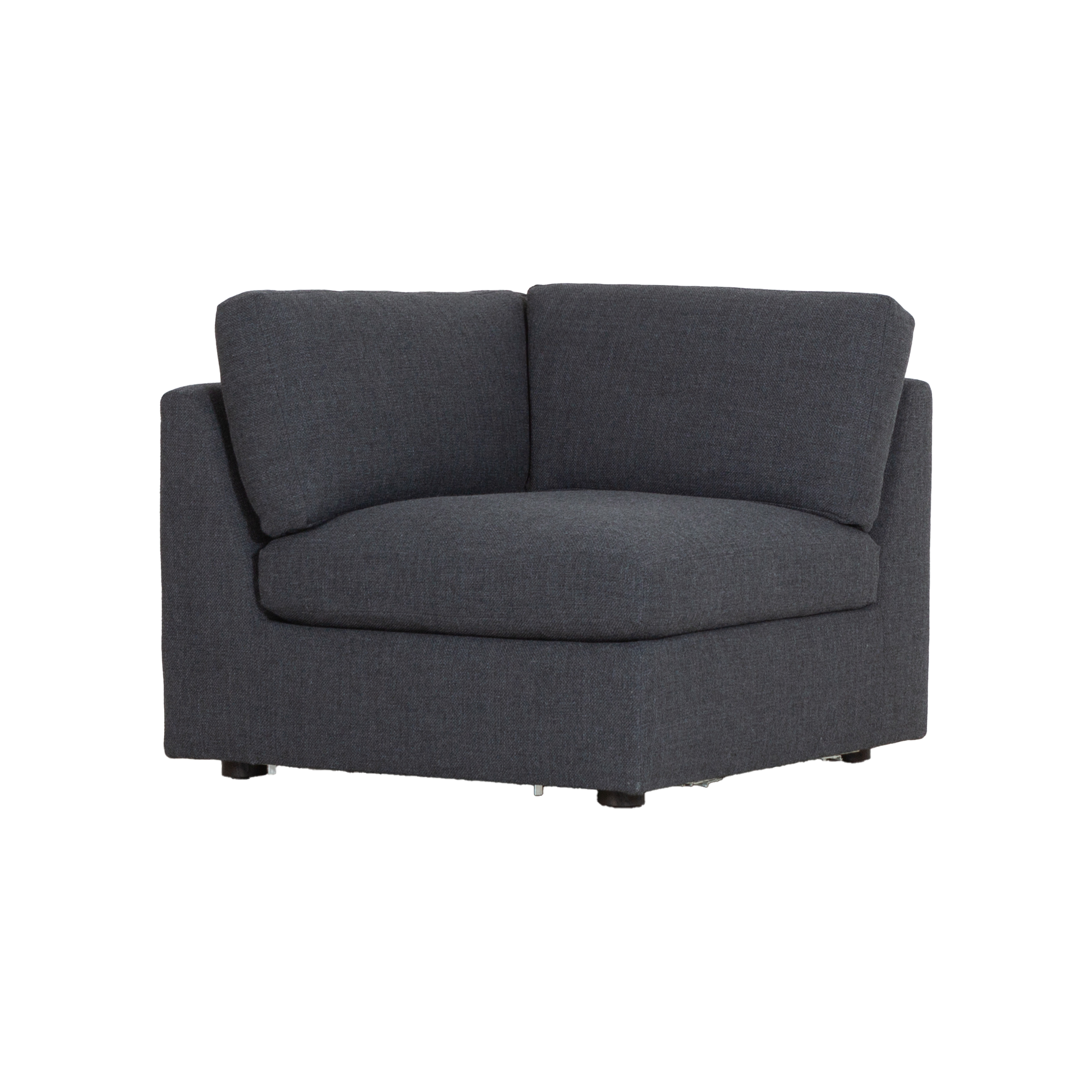 Kore Track Arm Modular Sectional Sofa - Modern L-Shaped Couch with Reversible Chaise for Living Room, Family Room & Home Theater