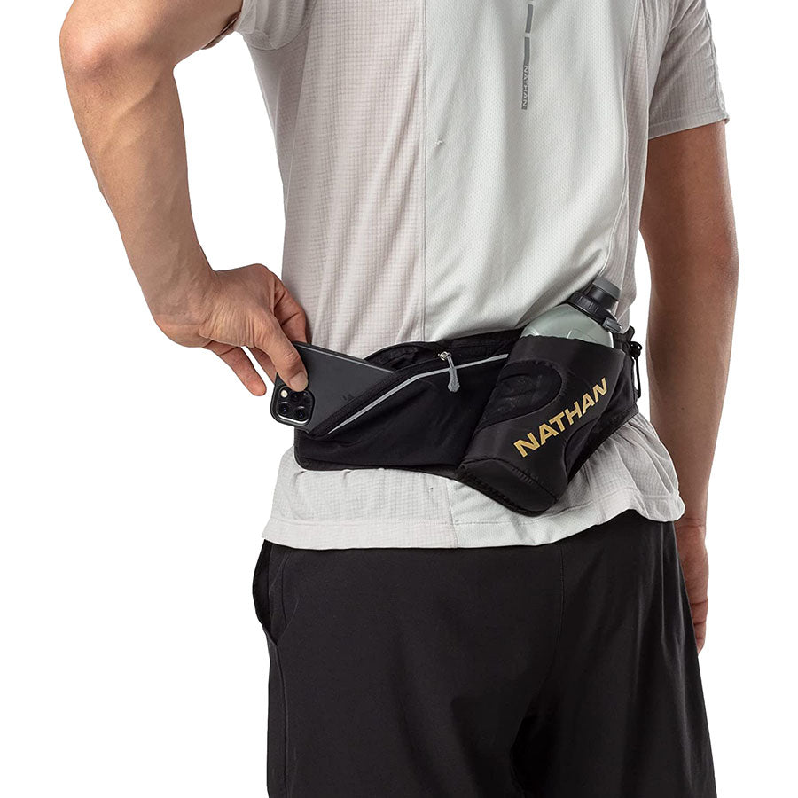 Peak Hydration Waist Pack - Lightweight Running Fanny Pack with Water Bottle Holder for Hiking, Jogging & Outdoor Activities | Hands-Free Hydration Belt for Gym, Travel & Workouts
