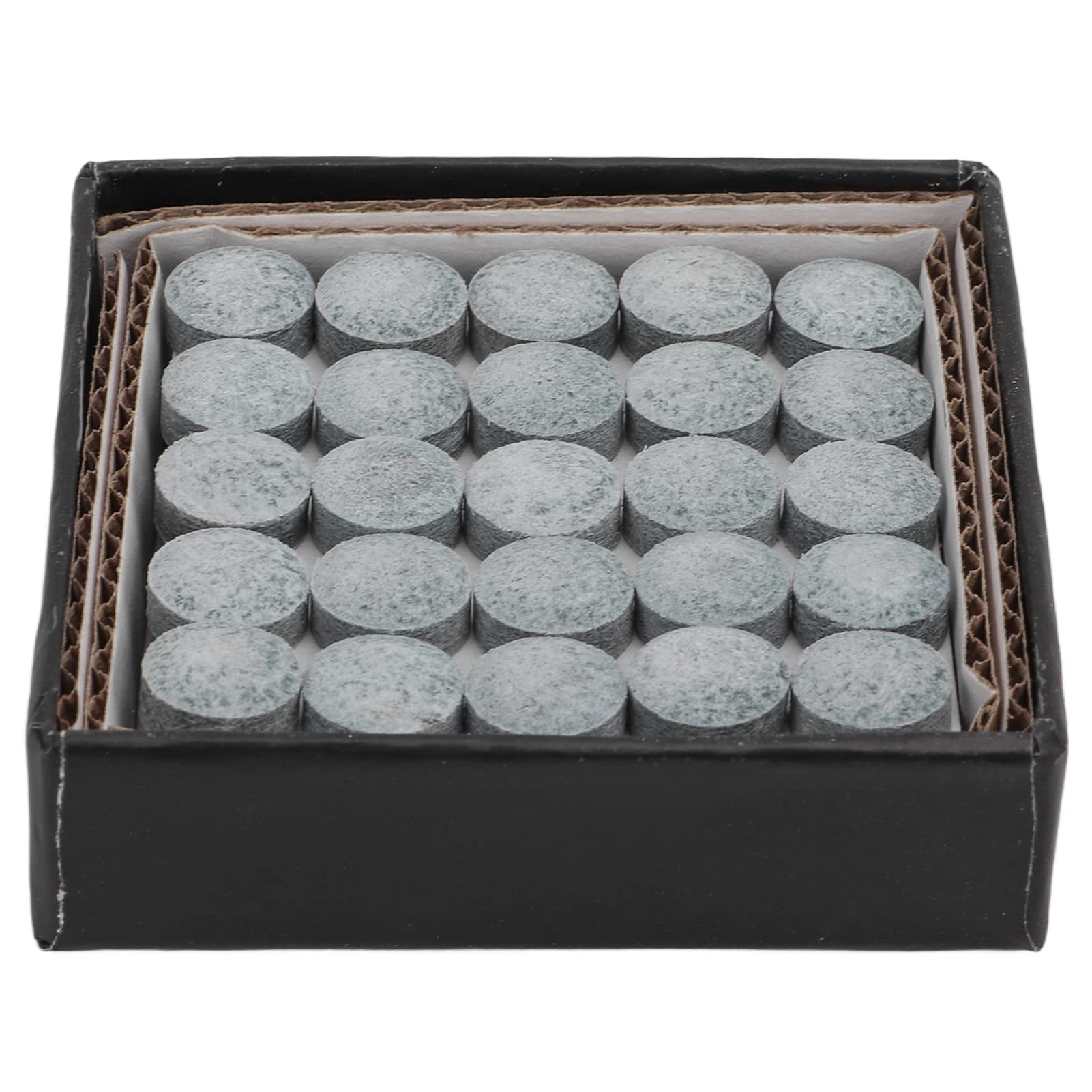 Premium 50-Piece Gaeirt Pool Cue Tips - High Friction Replacement Billiard Tips for Snooker & Pool Players | Perfect for Professional Play & Home Game Improvement