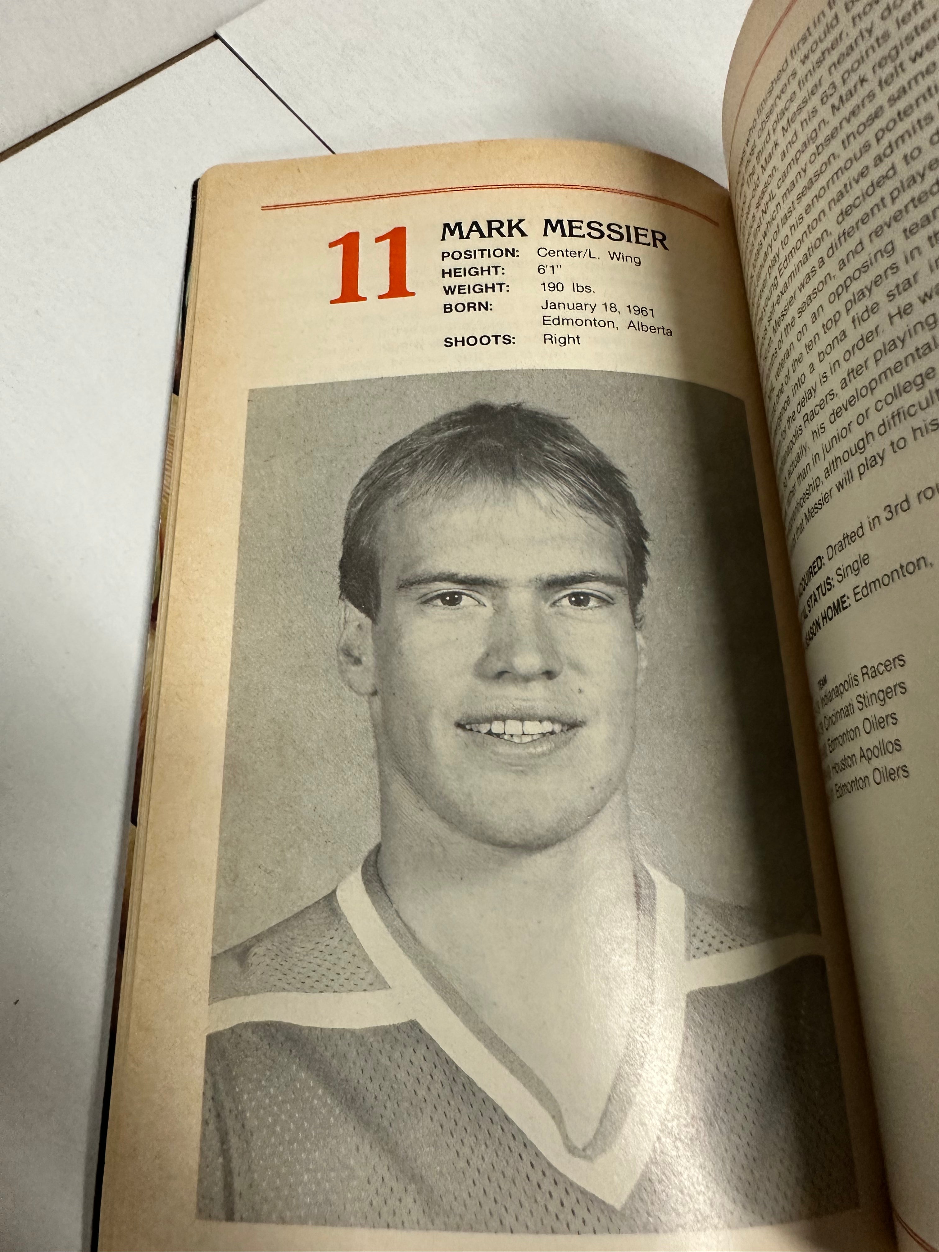 1981-82 Edmonton Oilers Hockey Media Guide - Rare Collectible for NHL Fans & Sports Memorabilia Enthusiasts - Perfect for Display, Gifts, and Hockey History Collections