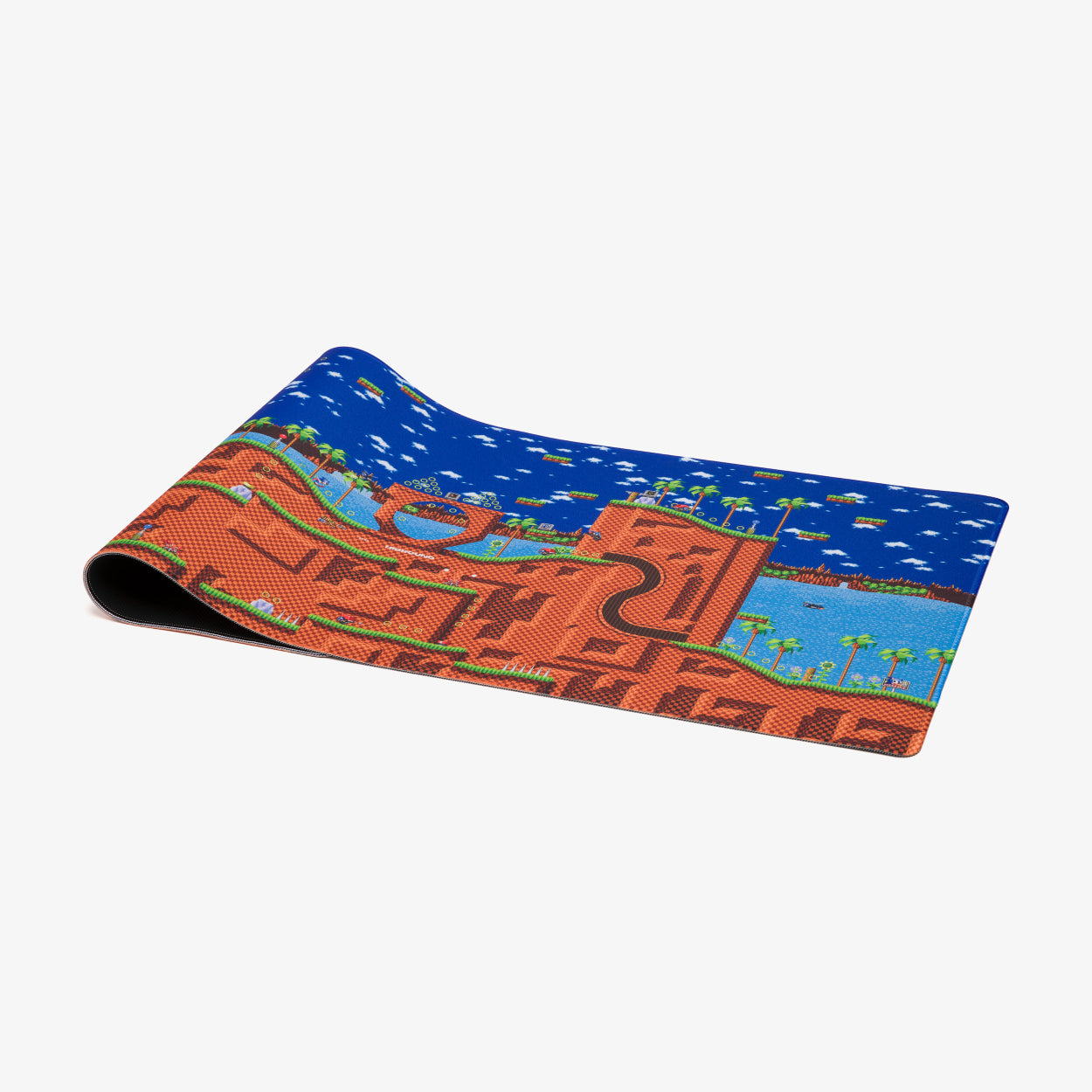 Sonic x Higround Green Hill Zone Gaming Mouse Pad - Non-Slip Rubber Base for PC, Laptop, Office & Esports - Perfect for Gamers and Professionals